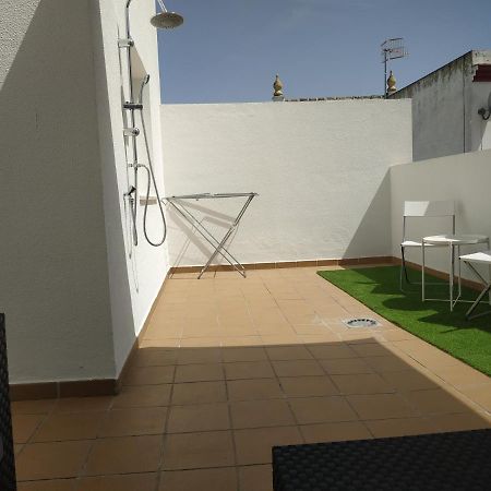 Atico En El Centro, Terraza 20 M2, Garaje, Wi-Fi, Ac Apartment Sanlucar de Barrameda Luaran gambar