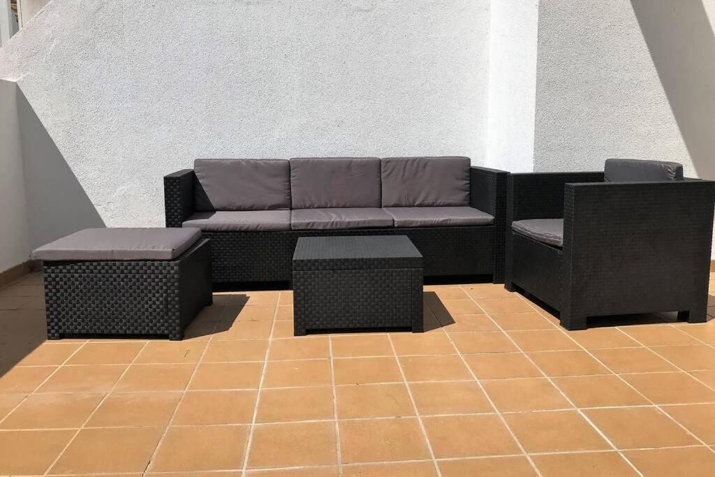 Atico En El Centro, Terraza 20 M2, Garaje, Wi-Fi, Ac Apartment Sanlucar de Barrameda Luaran gambar